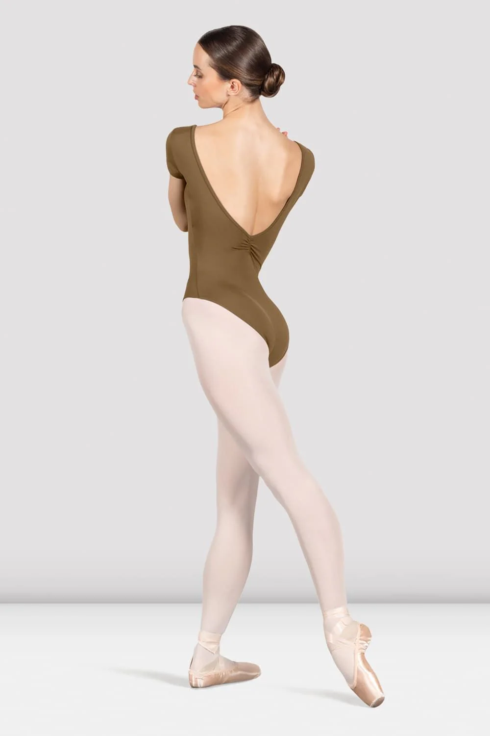 Ladies Penny Cap Sleeve Leotard - Image 2
