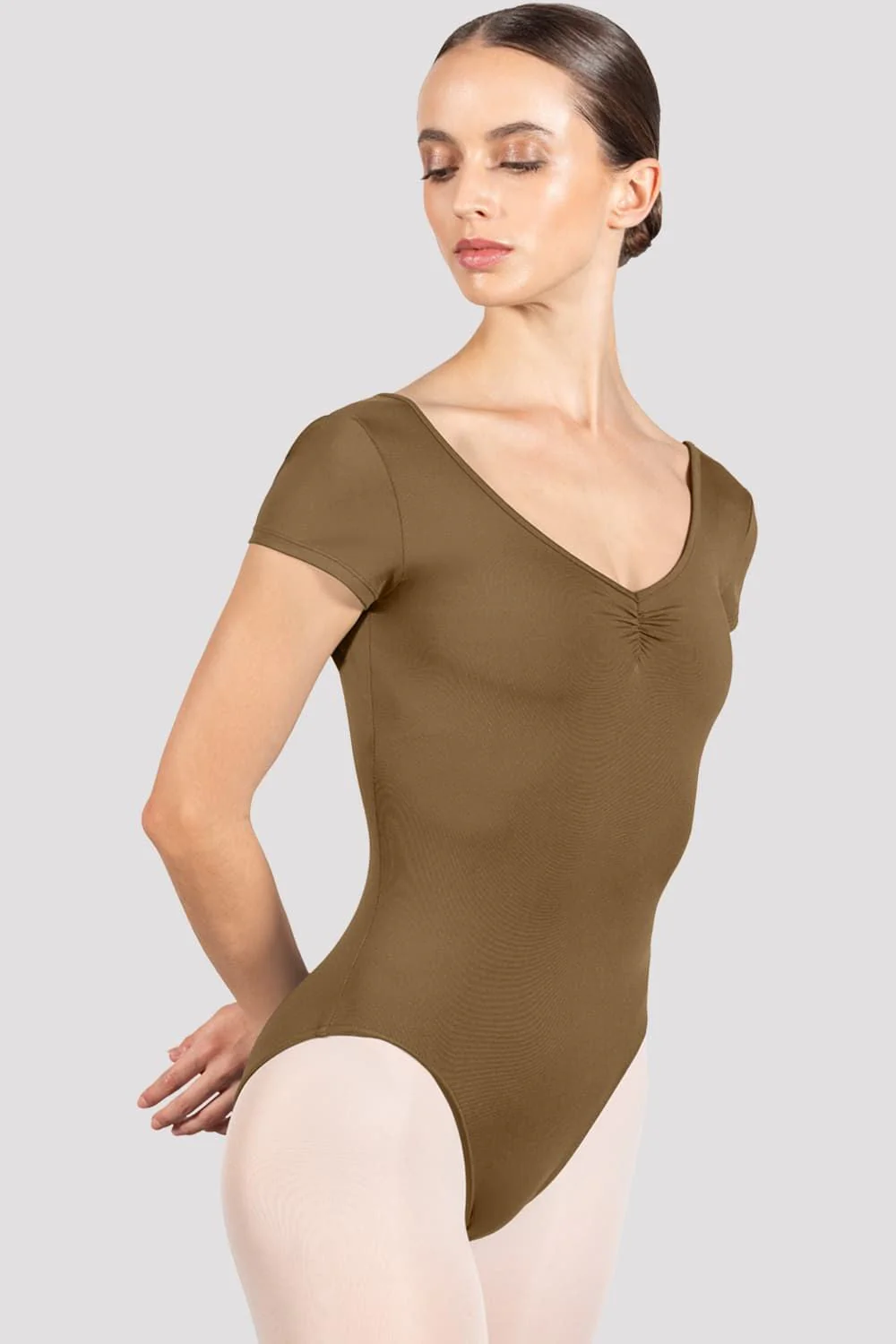 Ladies Penny Cap Sleeve Leotard - Image 3