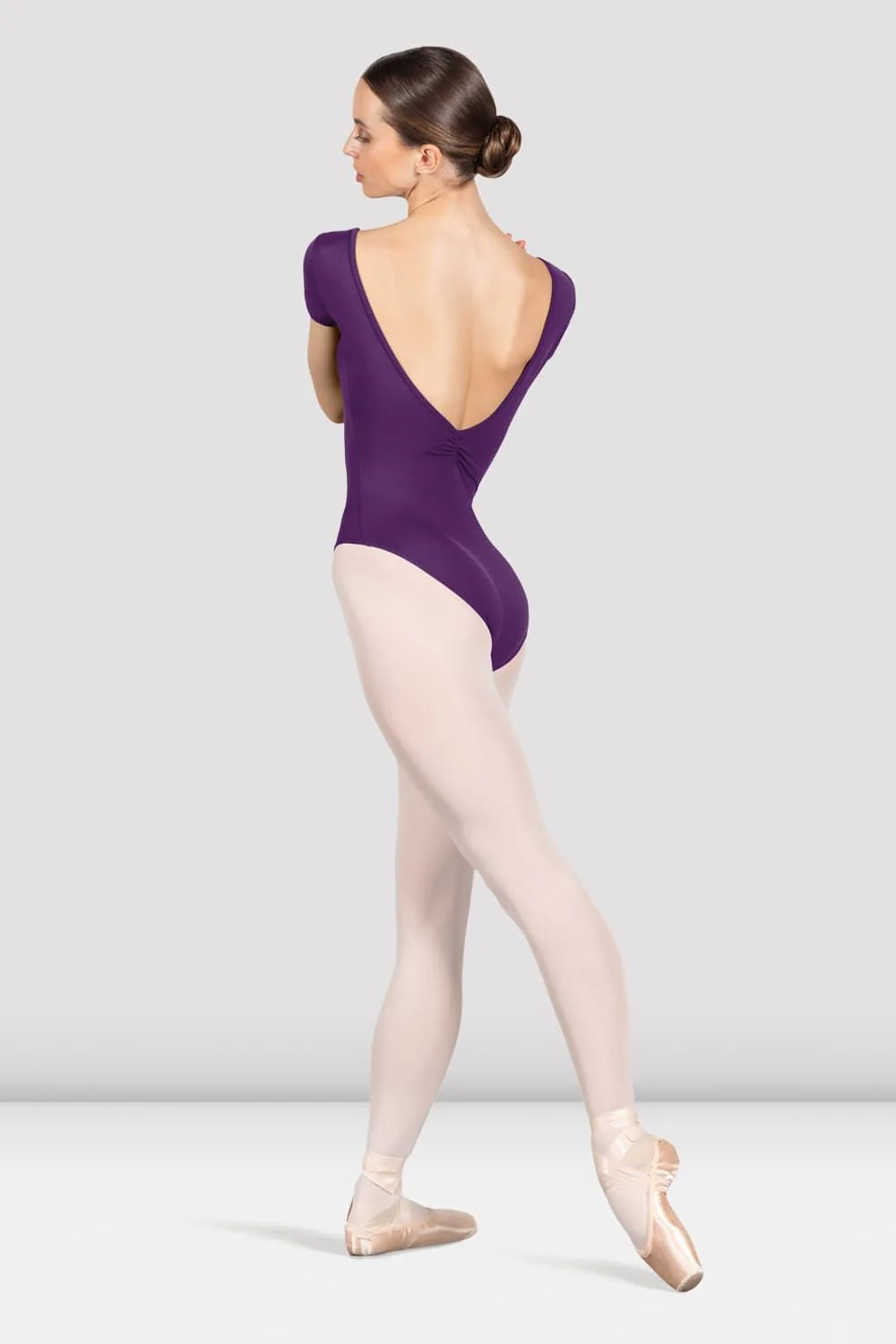Ladies Penny Cap Sleeve Leotard - Image 2