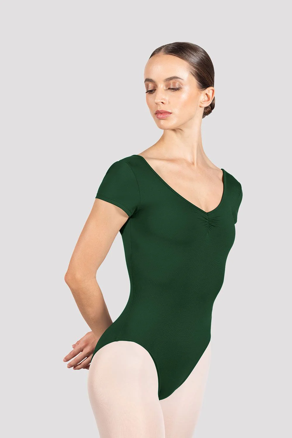 Ladies Penny Cap Sleeve Leotard - Image 3