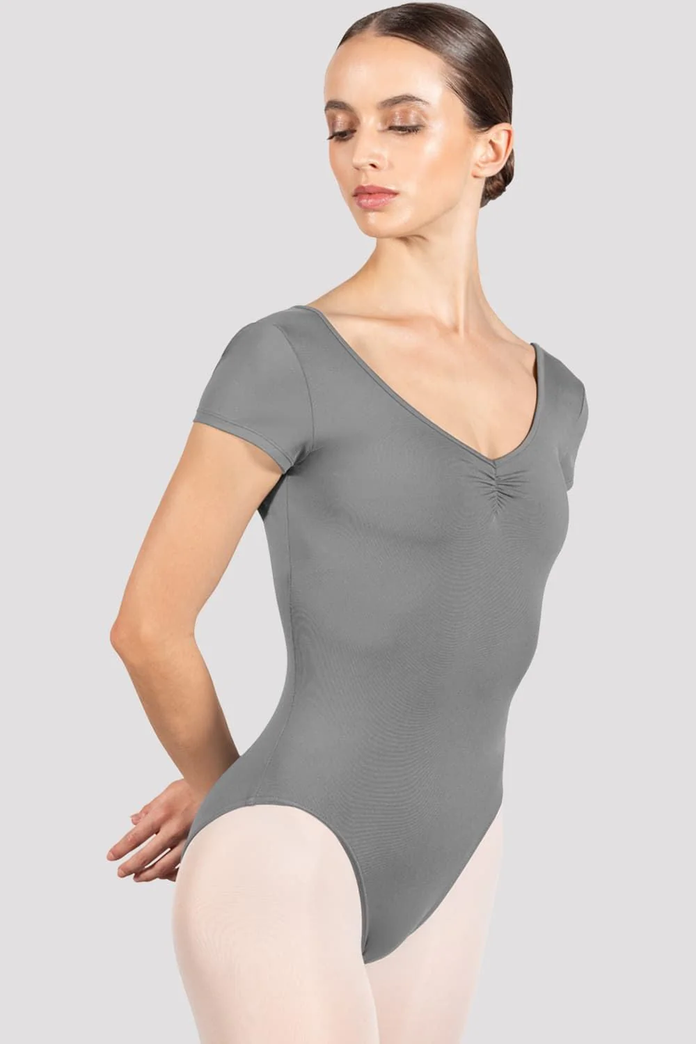 Ladies Penny Cap Sleeve Leotard - Image 3