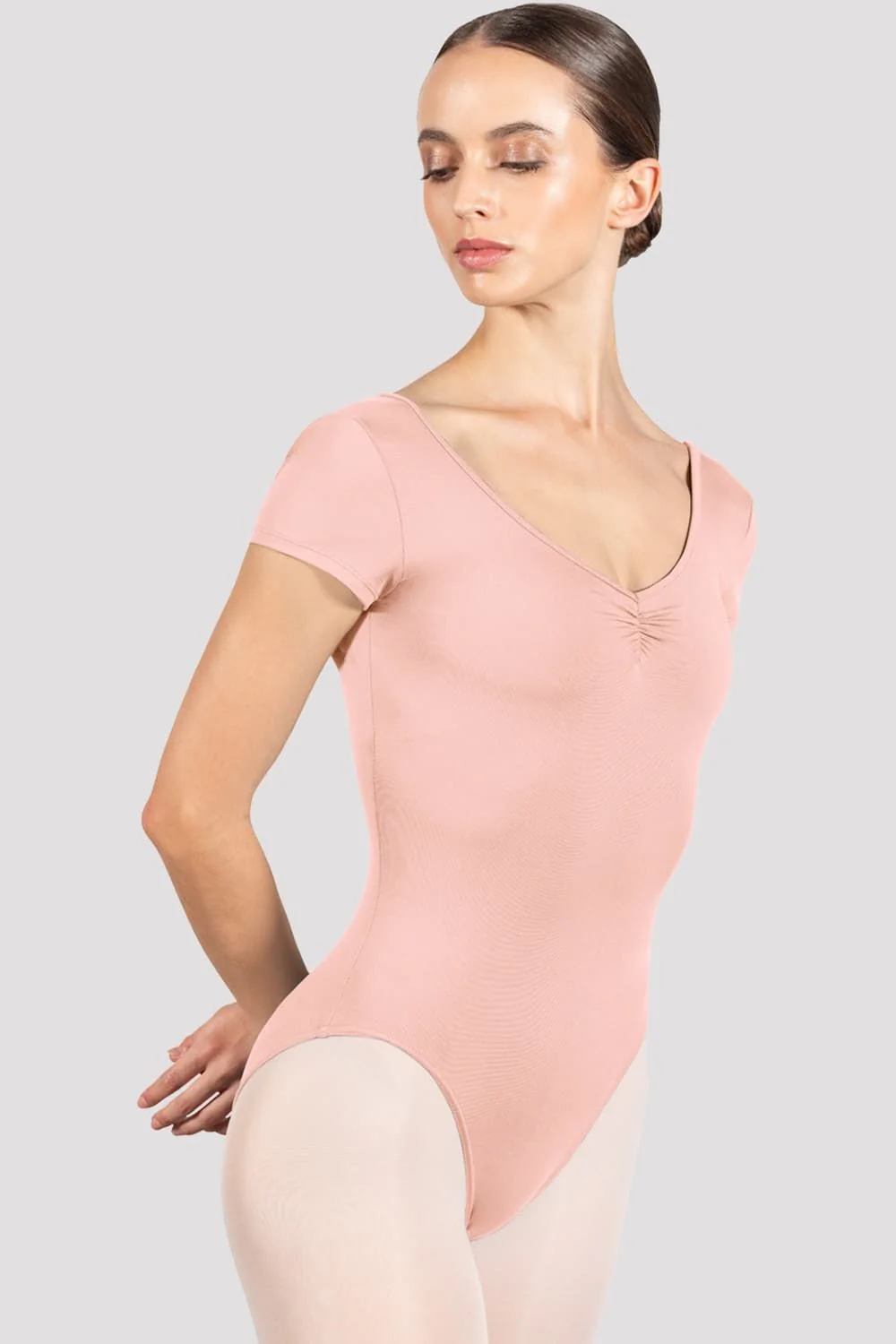 Ladies Penny Cap Sleeve Leotard - Image 3