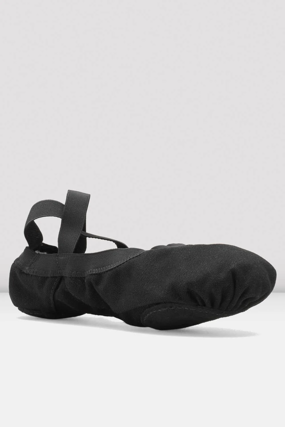 Ladies Pro Elastic Canvas Ballet Shoes - Image 3