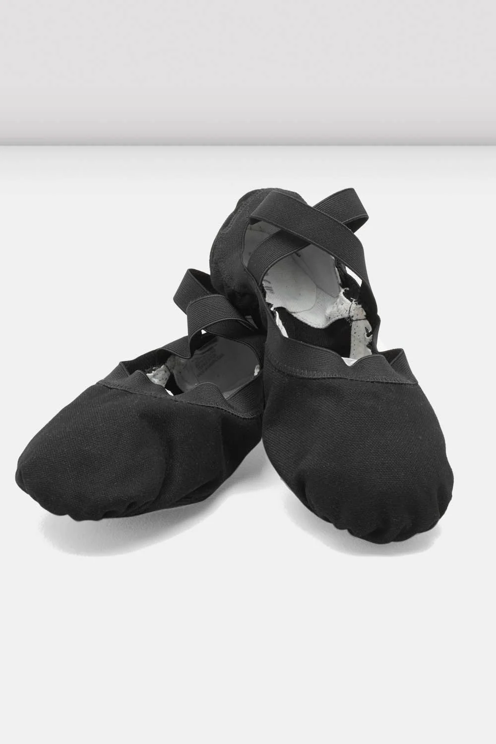 Ladies Pro Elastic Canvas Ballet Shoes - Image 7