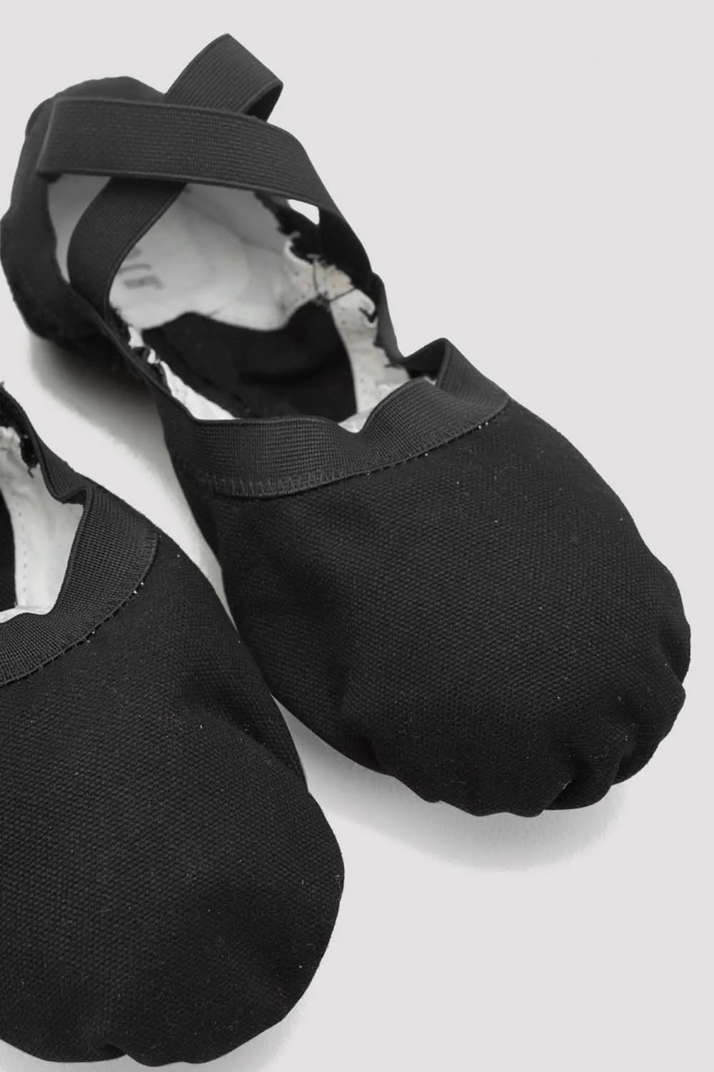 Ladies Pro Elastic Canvas Ballet Shoes - Image 8