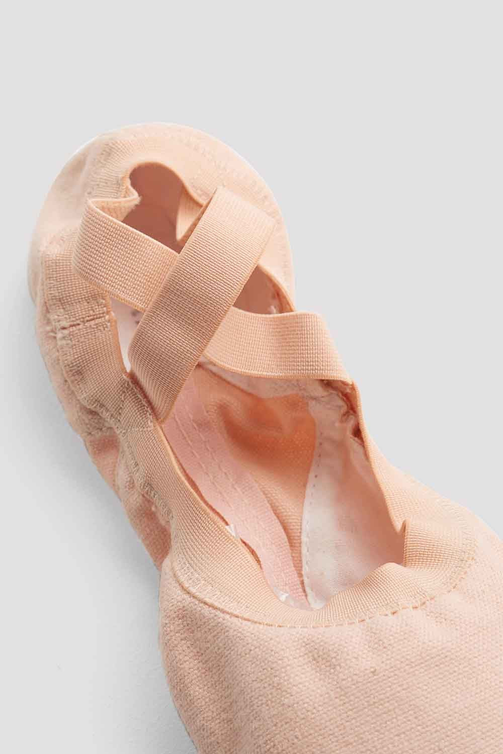 Ladies Pro Elastic Canvas Ballet Shoes - Image 10