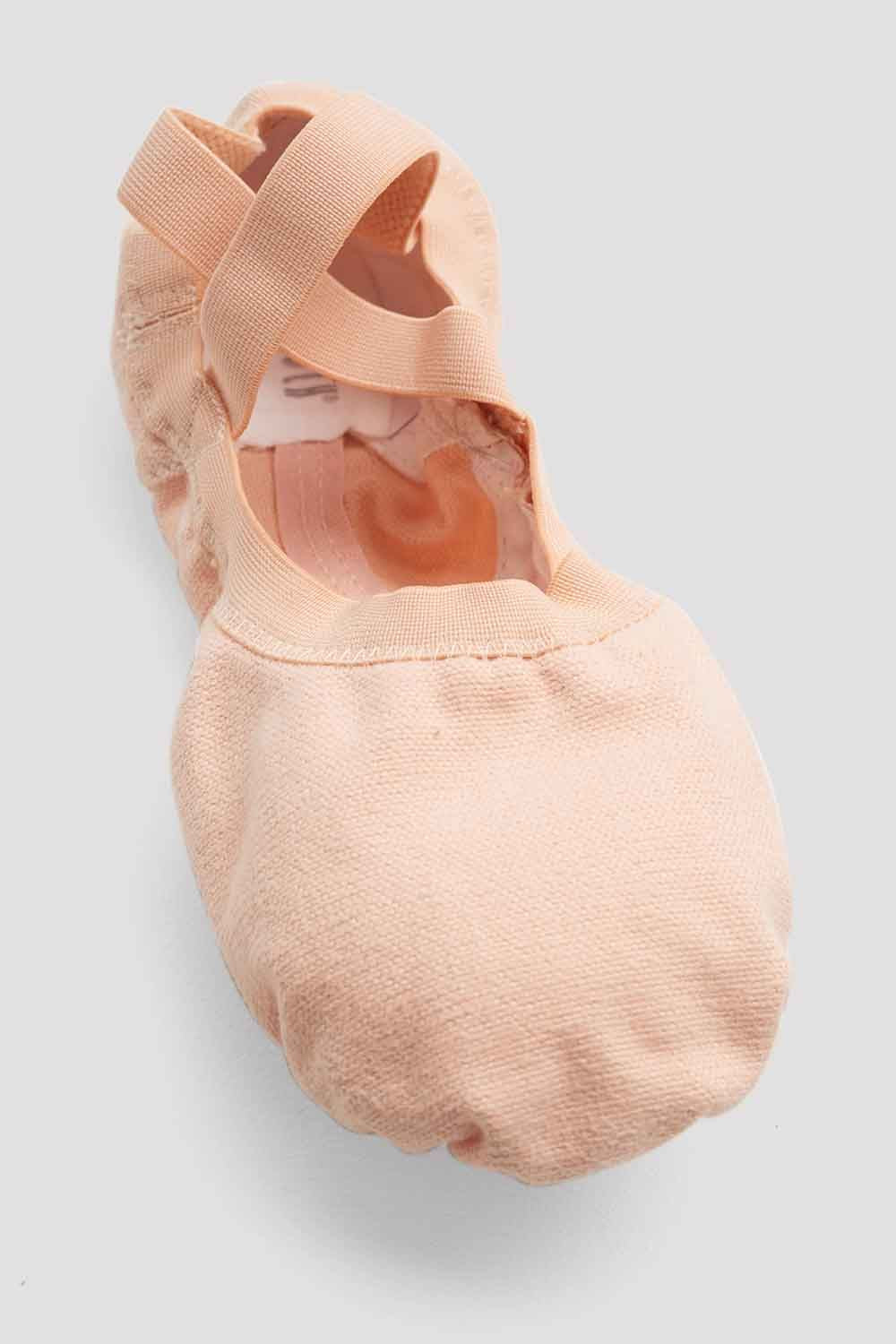 Ladies Pro Elastic Canvas Ballet Shoes - Image 9