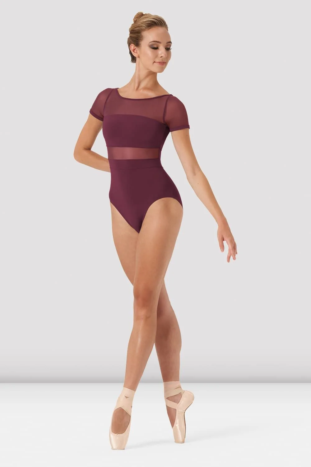 Ladies Reika Cap Sleeve Leotard