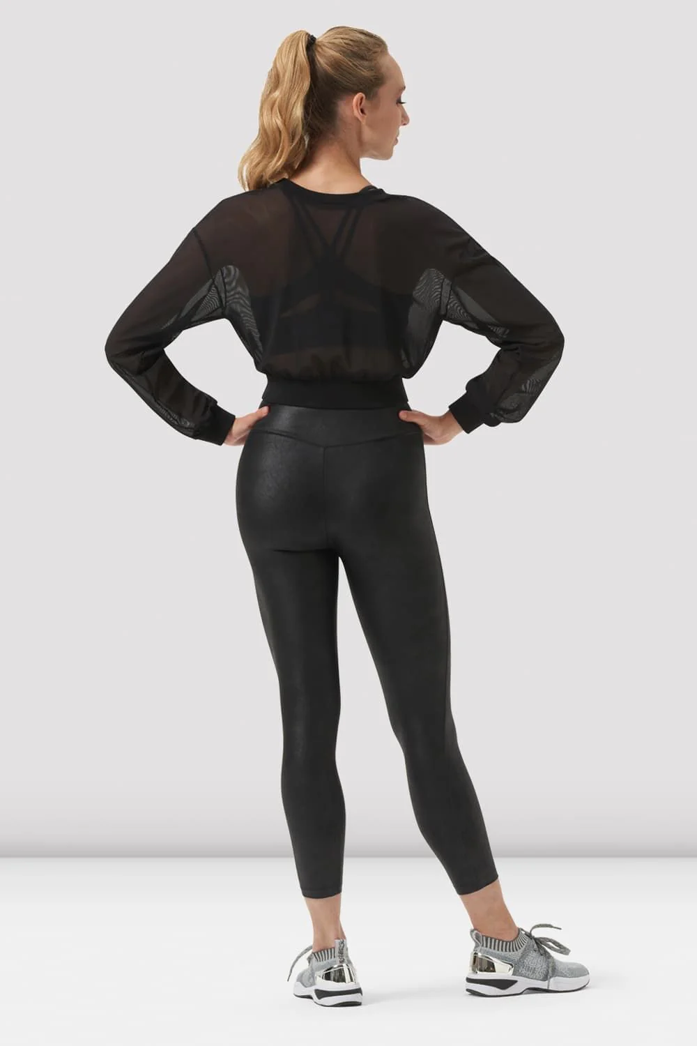 Ladies Remi Mesh Long Sleeve Top - Image 2