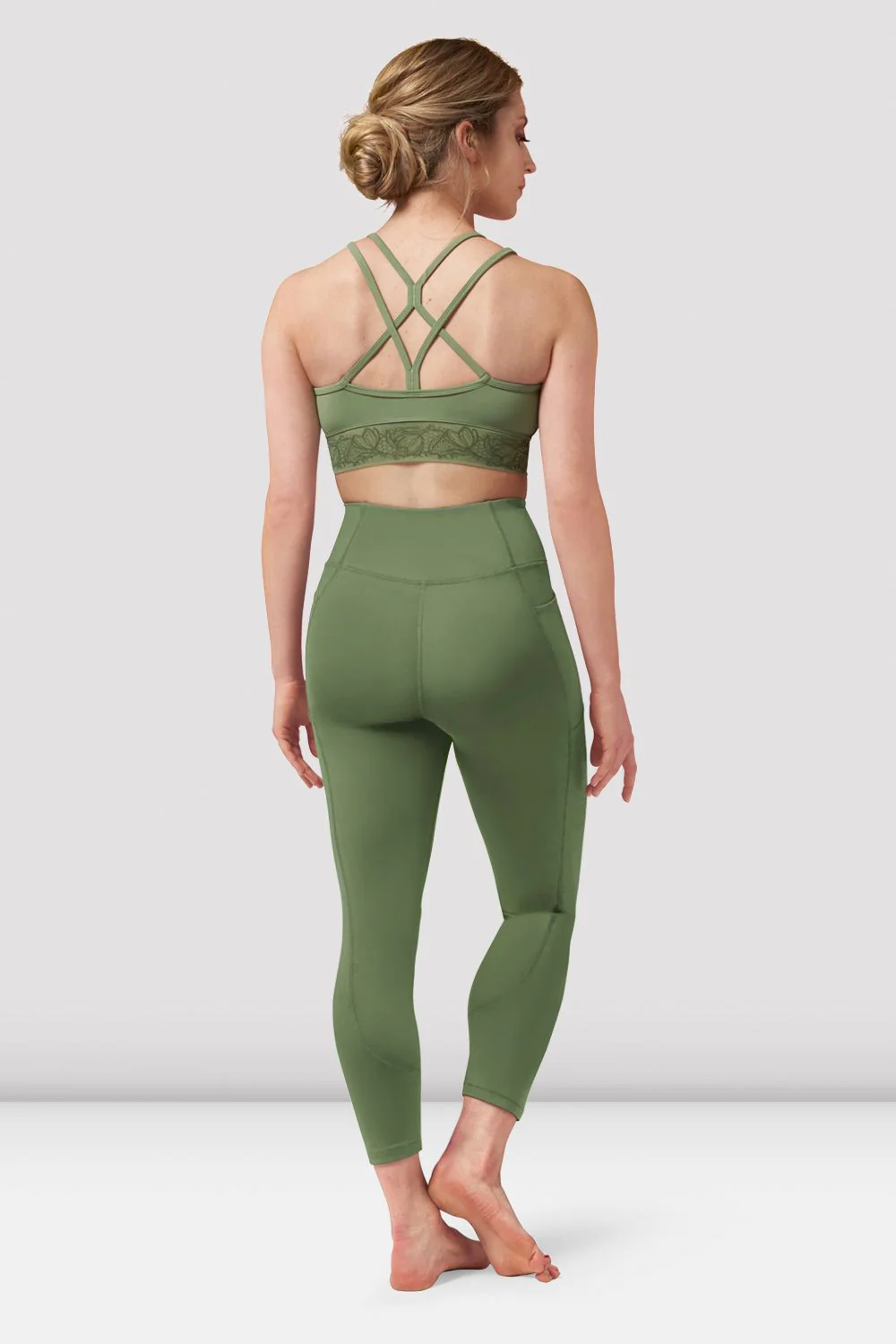 Ladies Tasha Panelled Leggings - Image 2