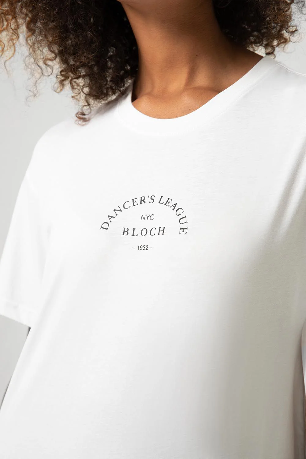 Ladies Tonal Bloch Print Oversized Tee - Image 2