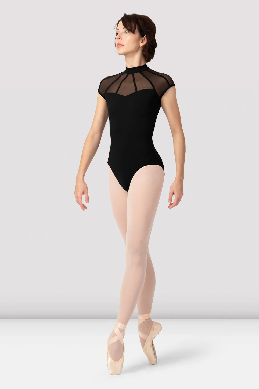 Ladies Victory Corset Cap Sleeve Leotard