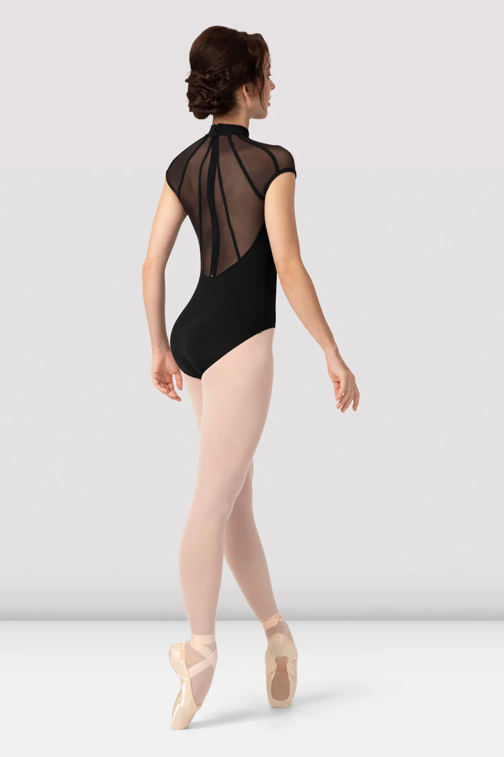 Ladies Victory Corset Cap Sleeve Leotard - Image 2