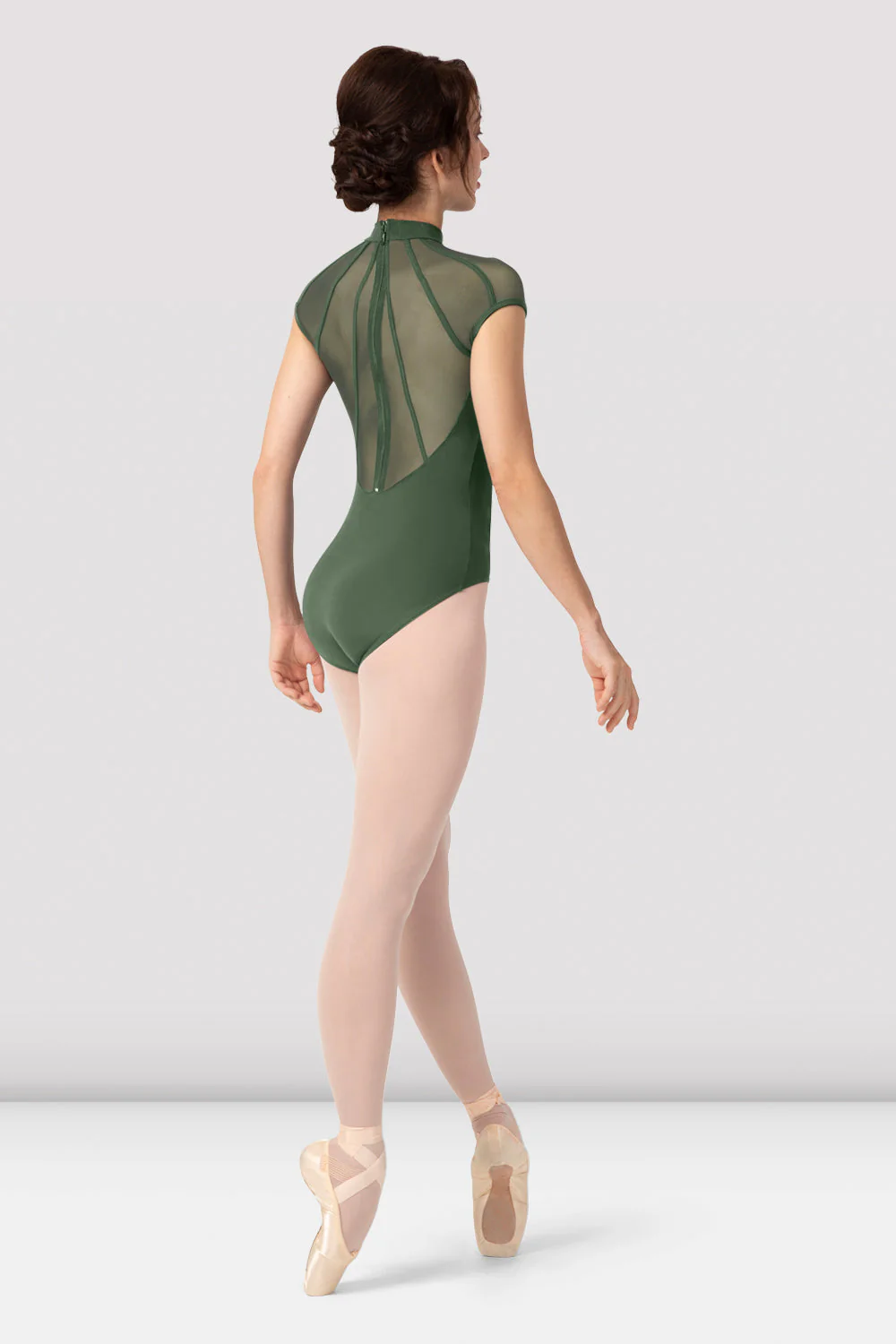 Ladies Victory Corset Cap Sleeve Leotard - Image 2