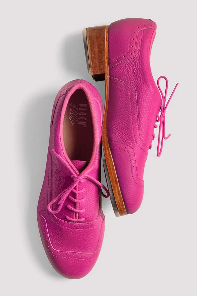 Mens Jason Samuels Smith Pebble Leather Tap Shoes - Image 5