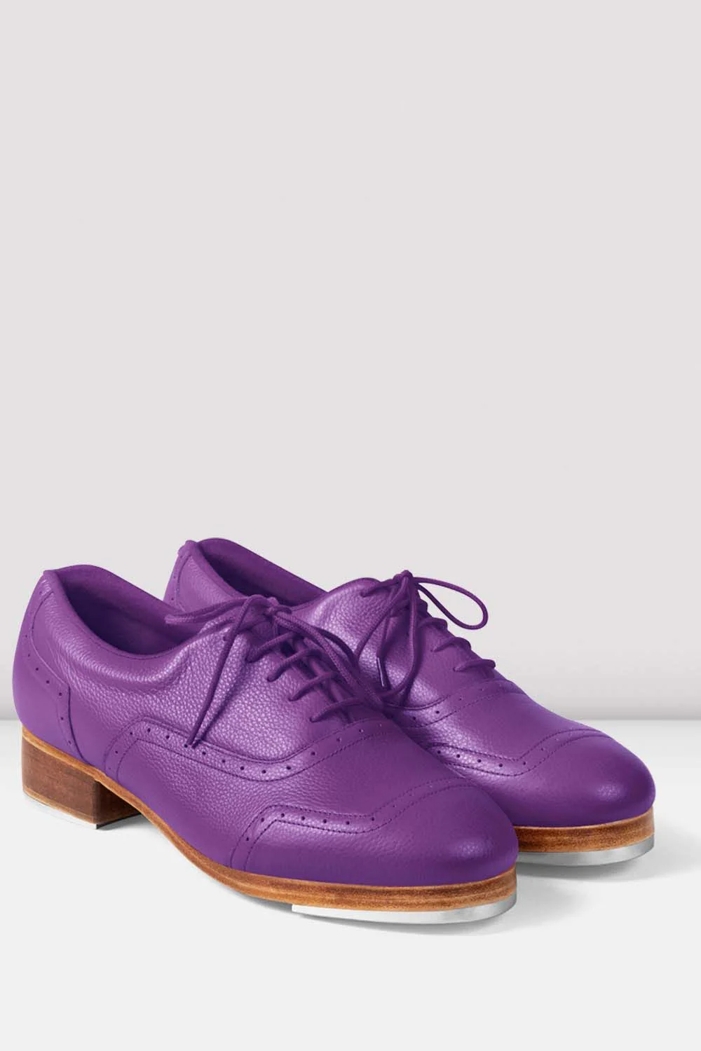 Mens Jason Samuels Smith Pebble Leather Tap Shoes - Image 5