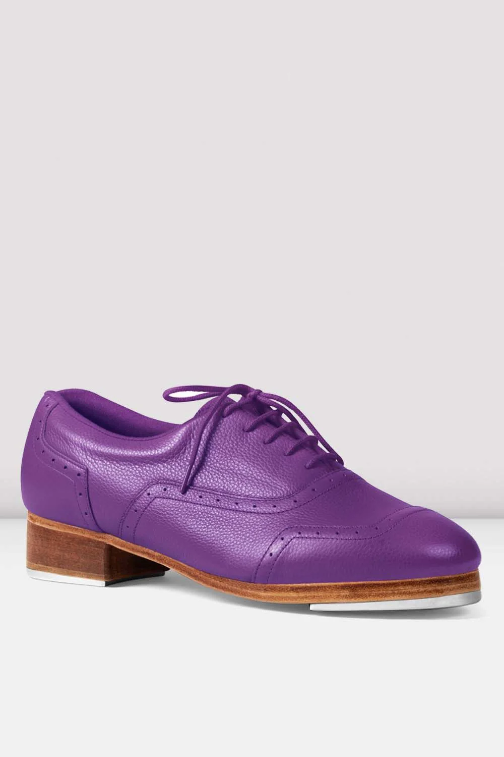 Mens Jason Samuels Smith Pebble Leather Tap Shoes - Image 7