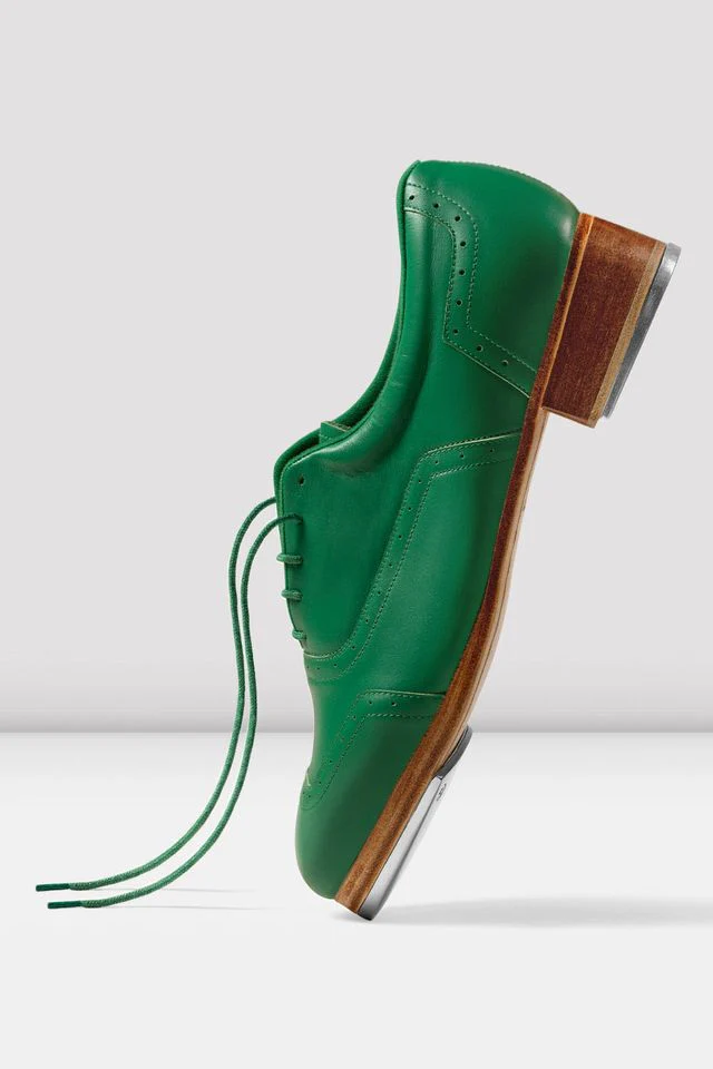 Mens Jason Samuels Smith Smooth Leather Tap Shoes - Image 4