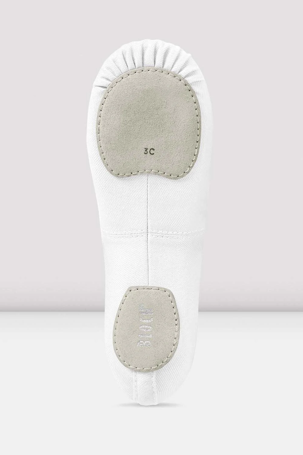 Childrens Performa Stretch Canvas Ballet Shoes - Image 9