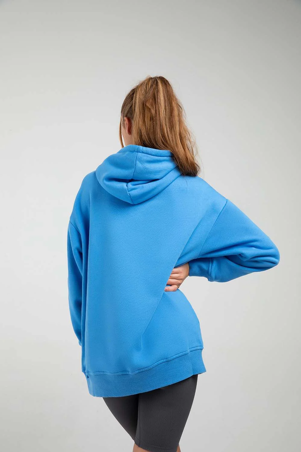 Off-Duty Terry Longline Hoodie - Image 3