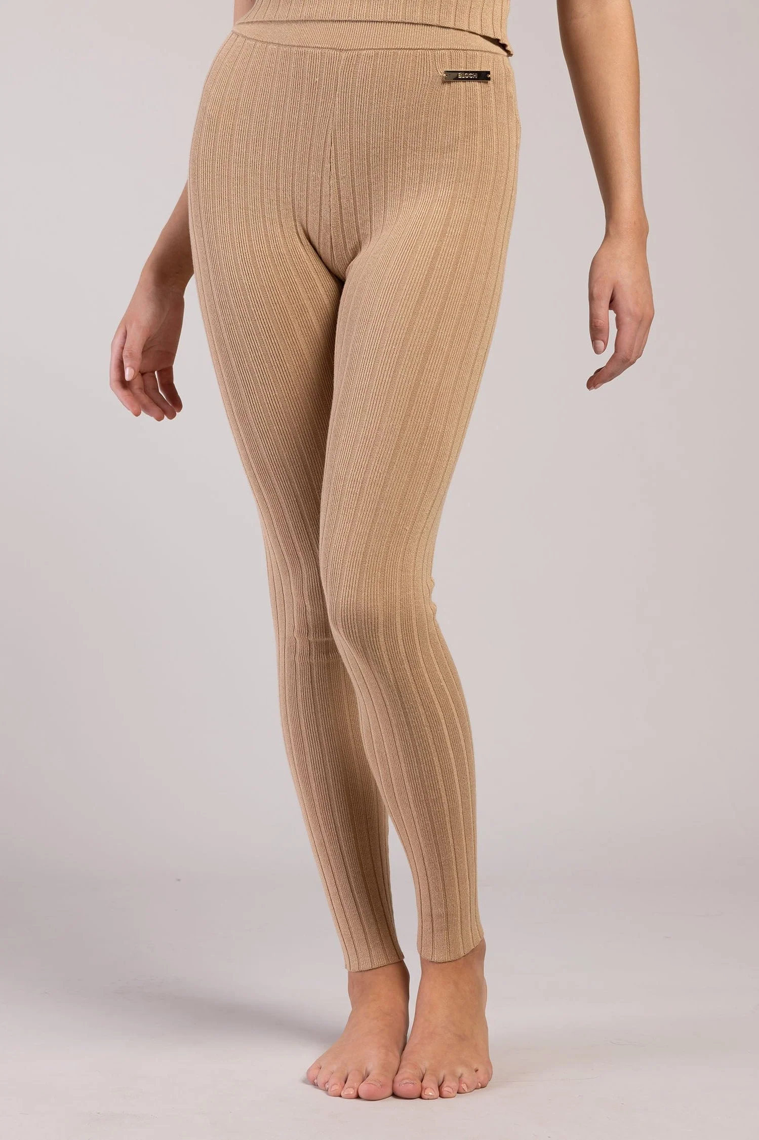 Rib Lounge Full Length Legging