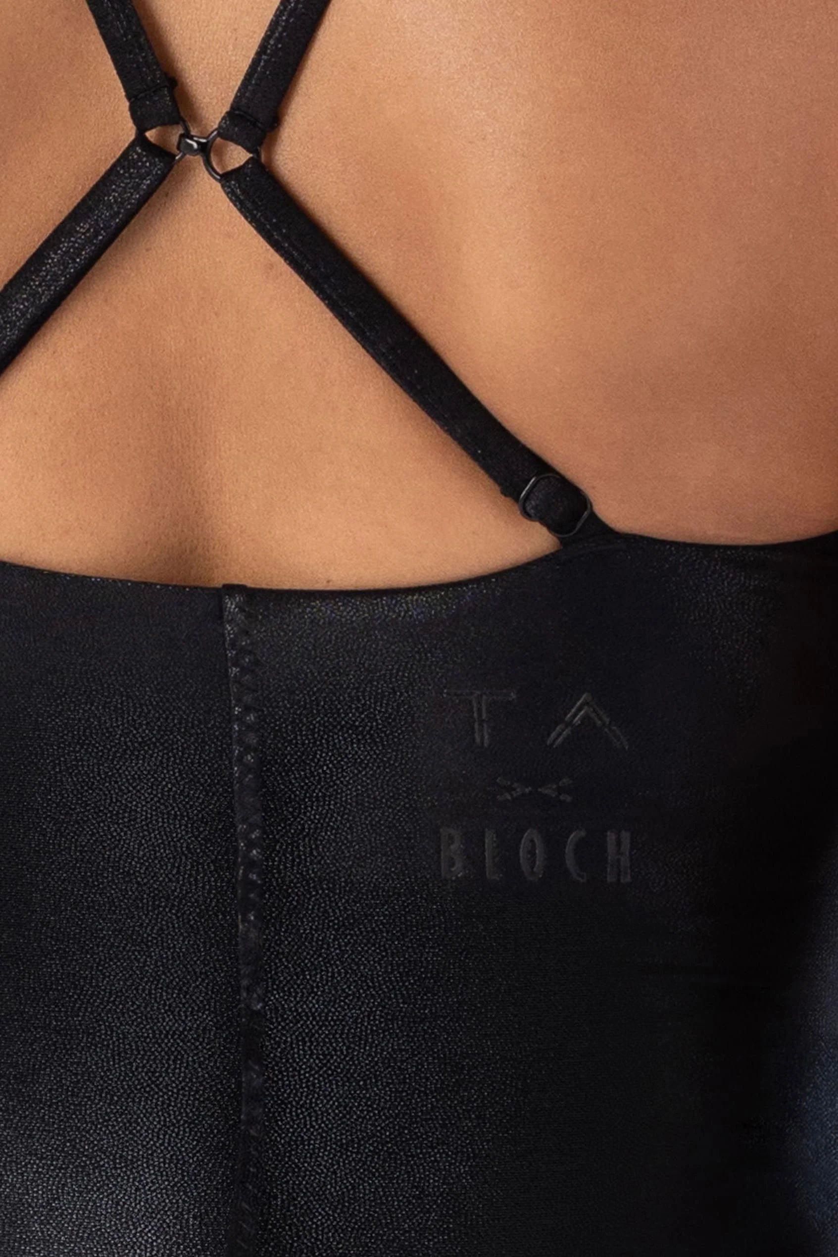 TA x BLOCH Scrunch Front Leotard - Image 4