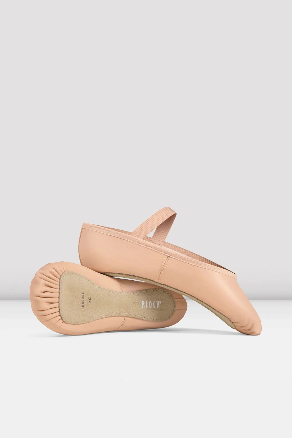 Toddler Dansoft Leather Ballet Shoes - Image 3