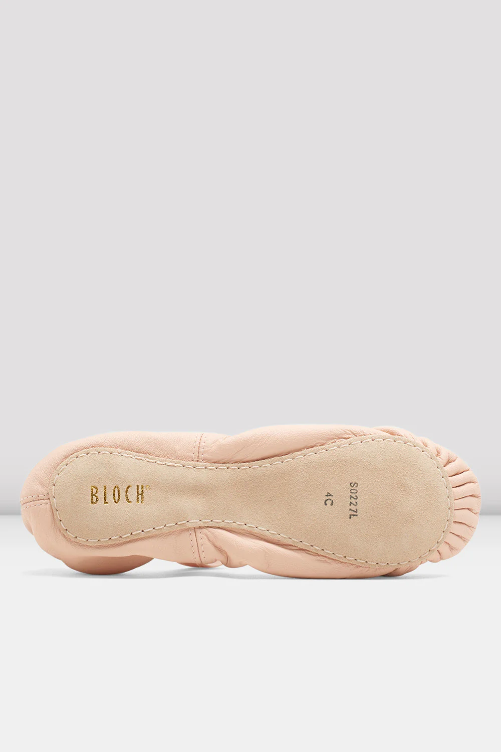 Toddlers Belle Leather Ballet Shoes - Image 3